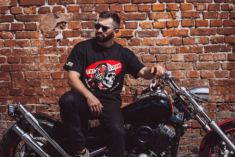 T-Shirt Homme Biker TSSkull66 -in situ