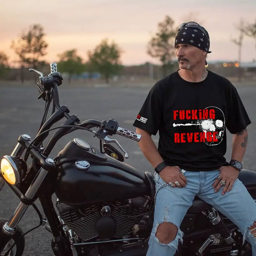 T-shirt Homme "Fucking Revenge" Black