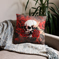Coussin "Skull & Roses" - The 66 Room