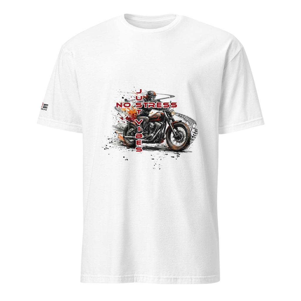 T-shirt biker No Stress Just Vibe - The 66 Room