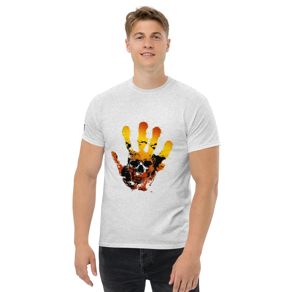 T-shirt biker Hand Skull - The 66 Room