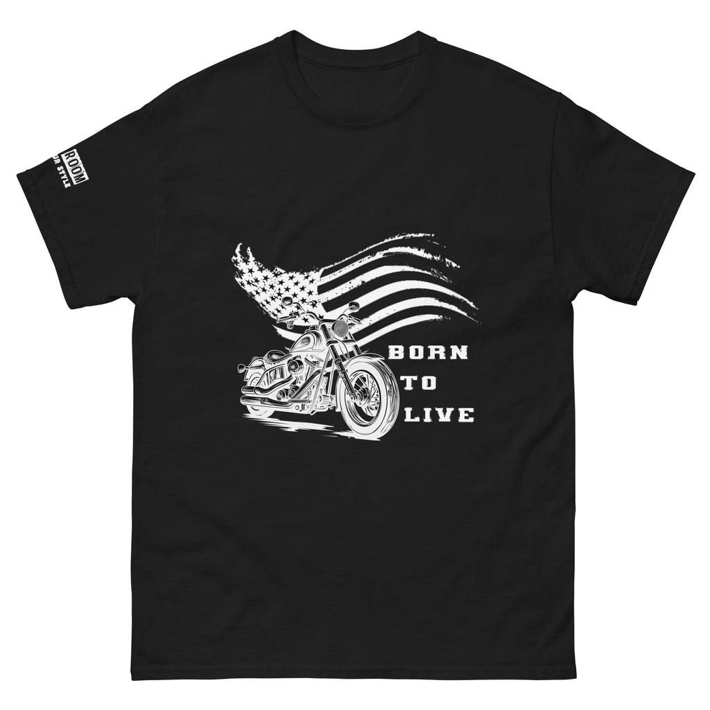T-shirt biker Born To Live - The 66 Room
