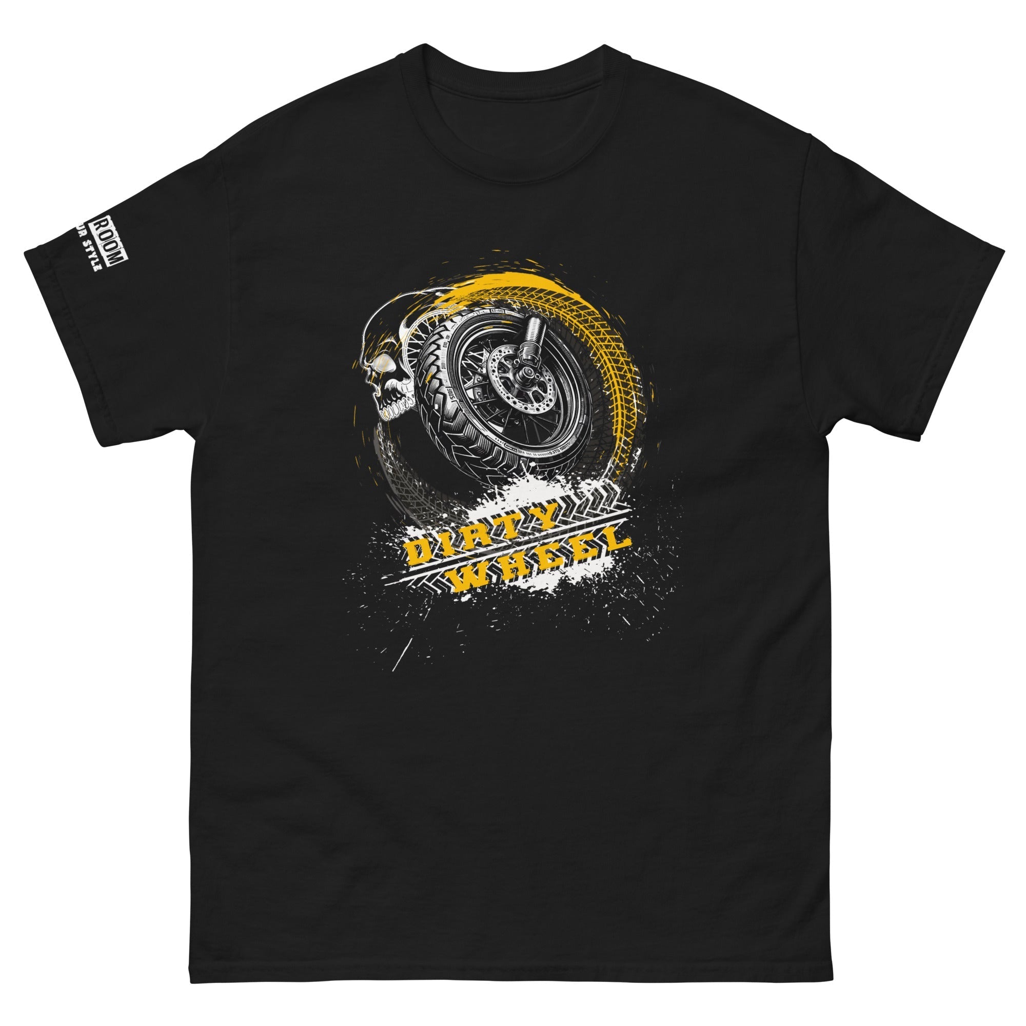 T-shirt biker Dirty Wheel - The 66 Room
