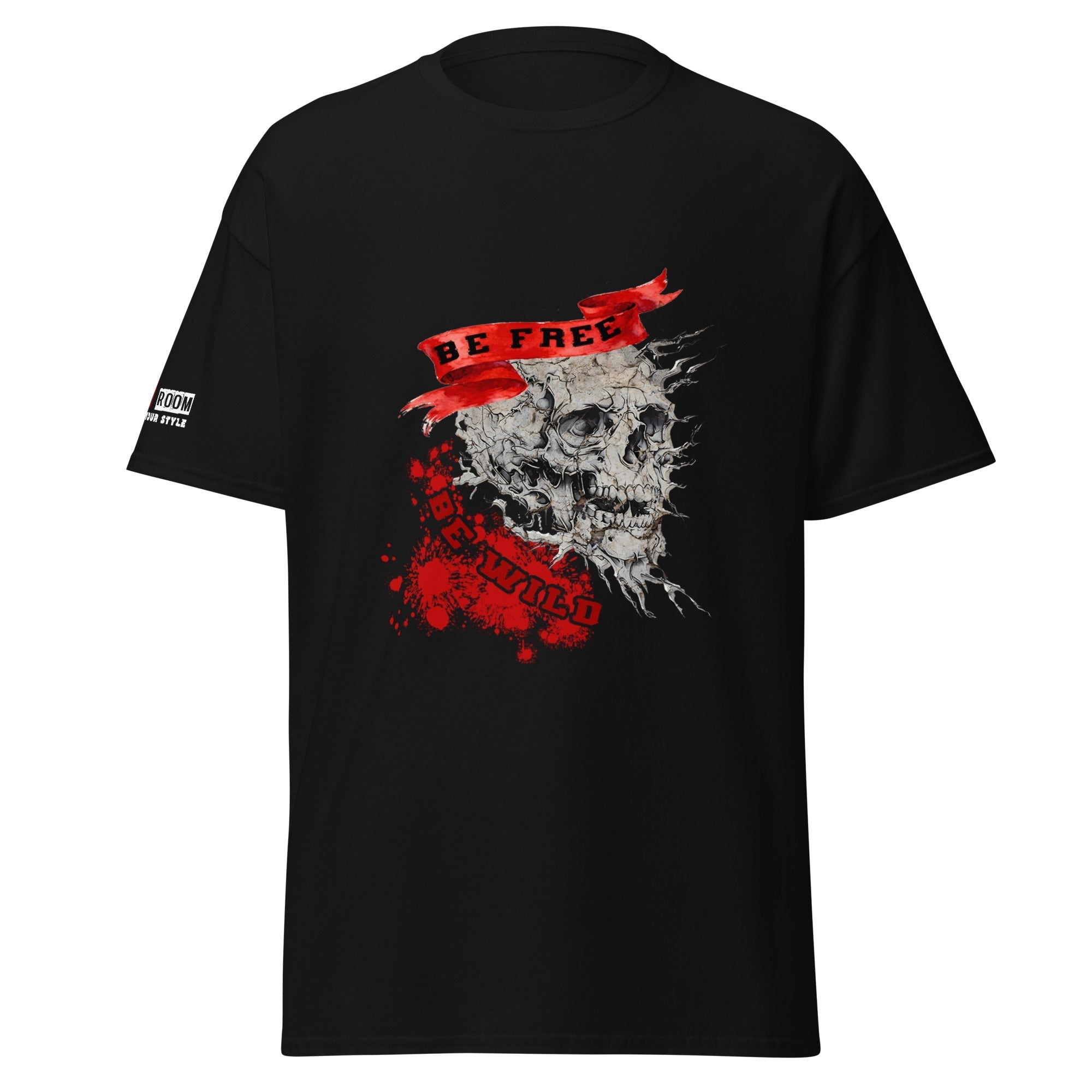 T-shirt biker Be Free Be Wild - The 66 Room