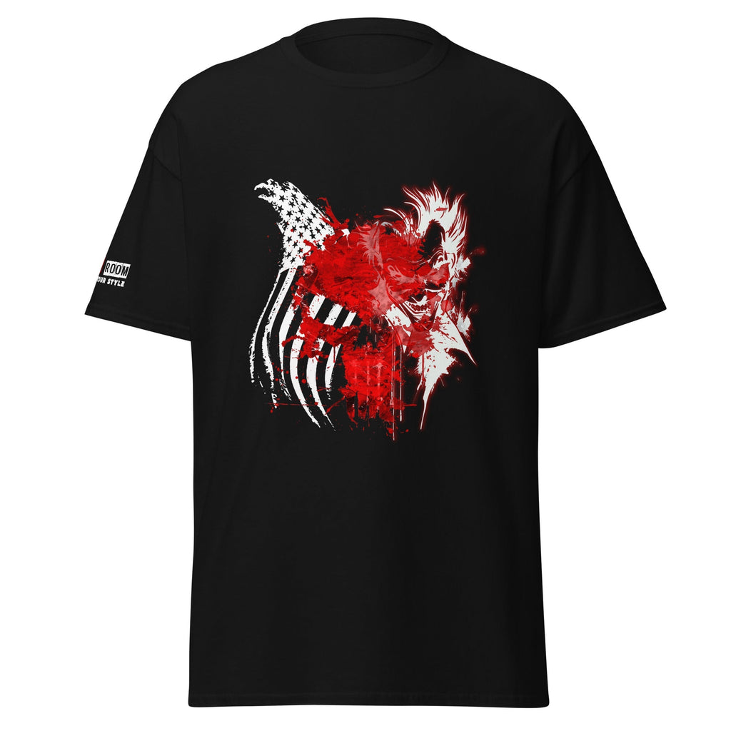 T-shirt biker Punisher Flag Joker - The 66 Room