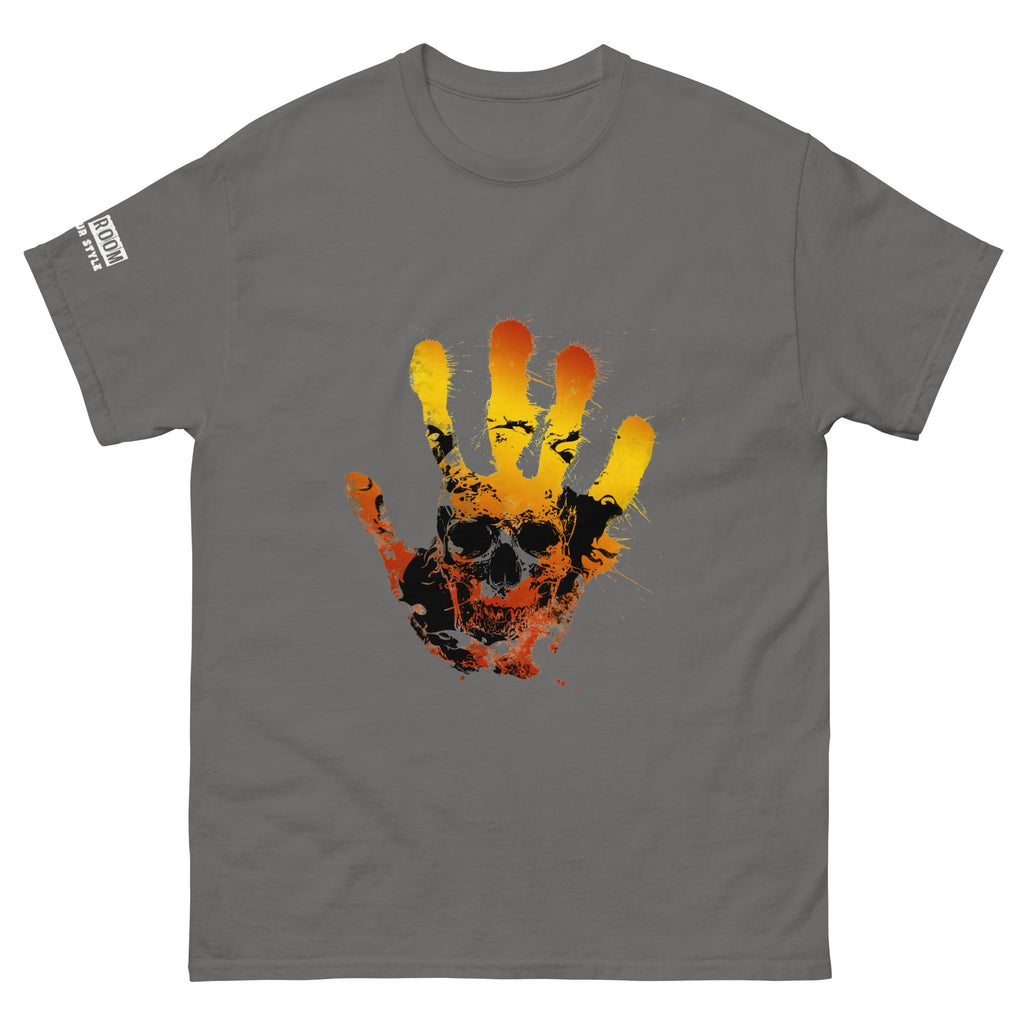 T-shirt biker Hand Skull - The 66 Room