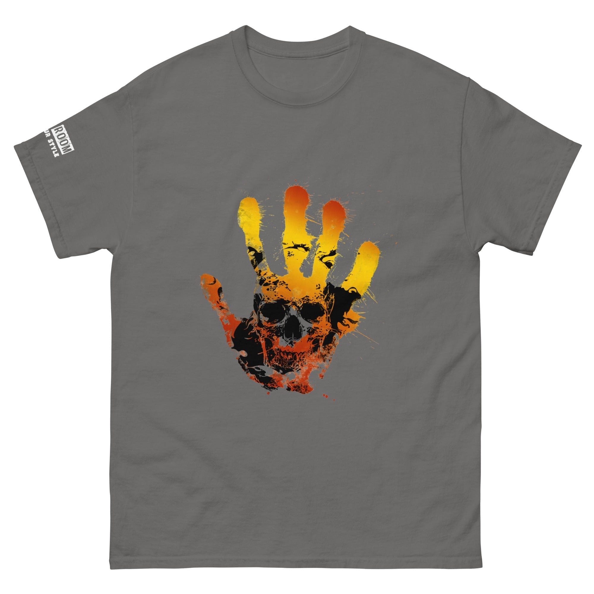 T-shirt biker Hand Skull - The 66 Room