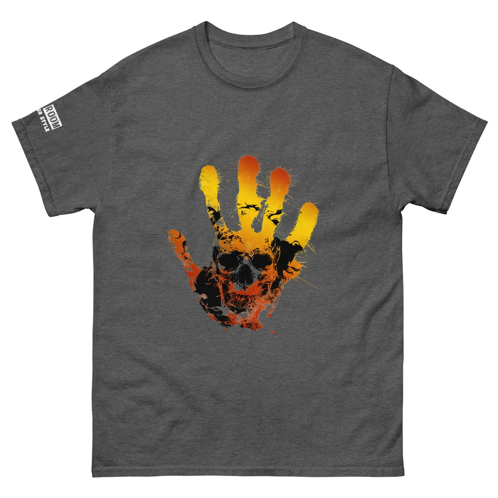 T-shirt biker Hand Skull - The 66 Room
