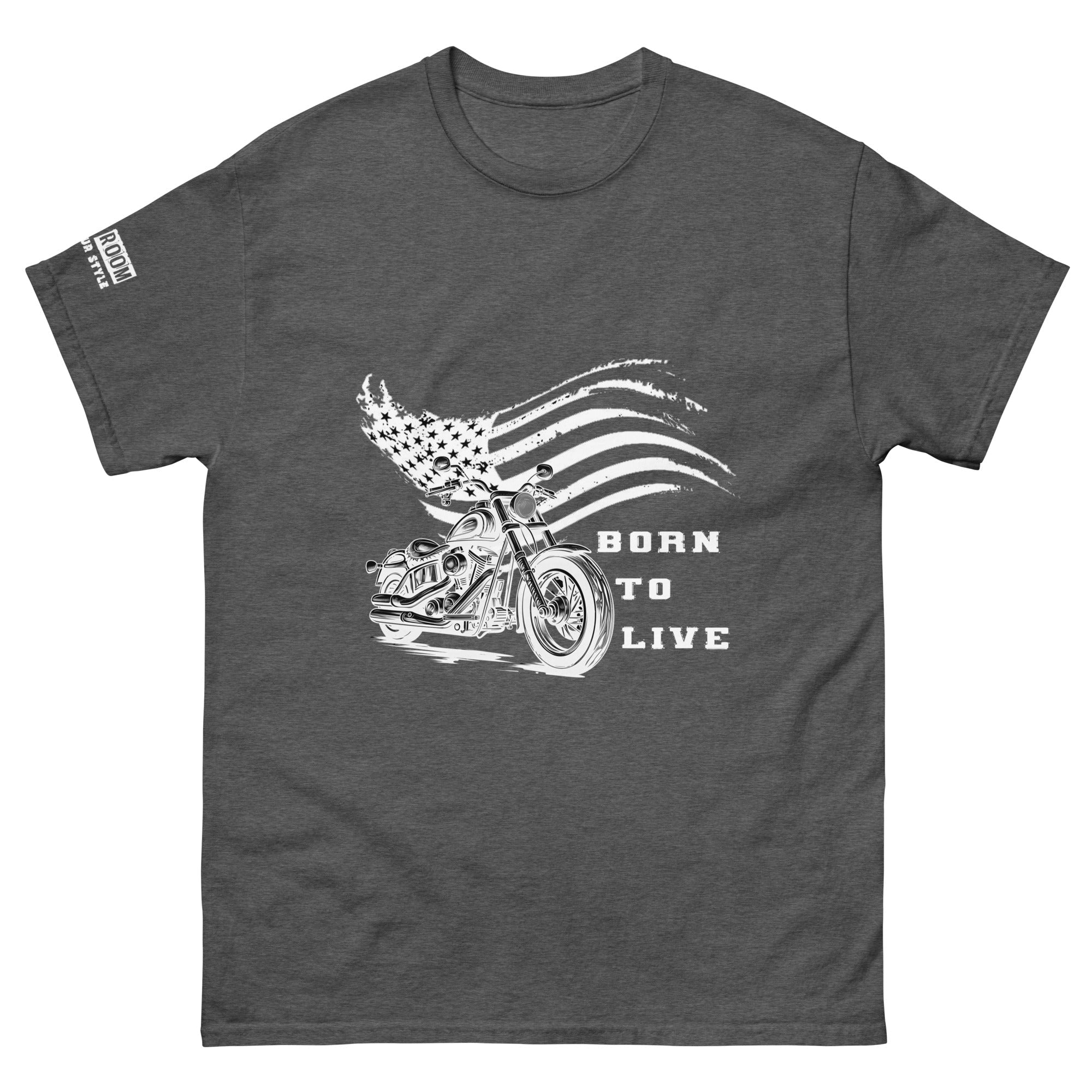 T-shirt biker Born To Live - The 66 Room