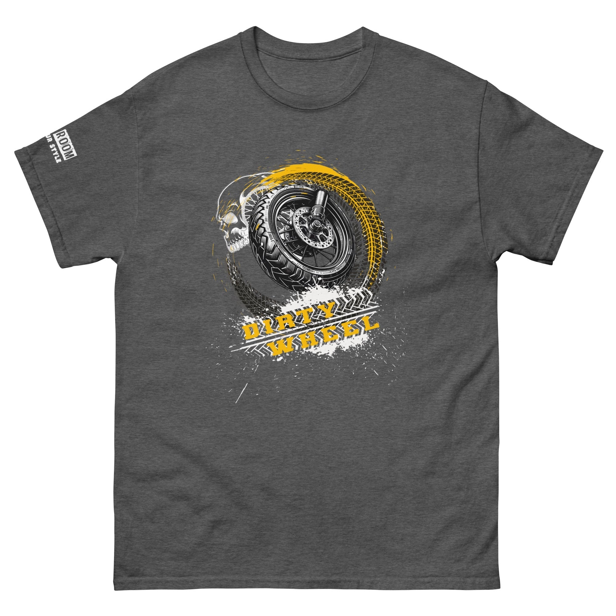 T-shirt biker Dirty Wheel - The 66 Room