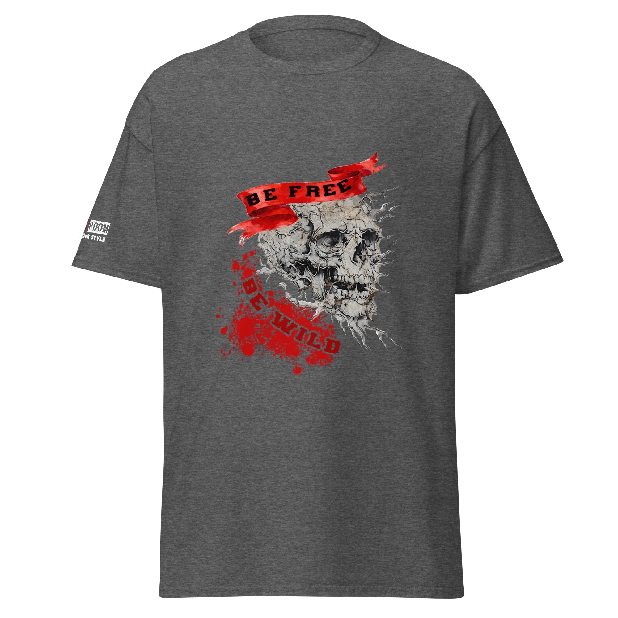 T-shirt biker Be Free Be Wild - The 66 Room