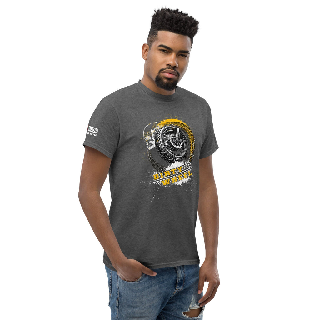 T-shirt biker Dirty Wheel - The 66 Room