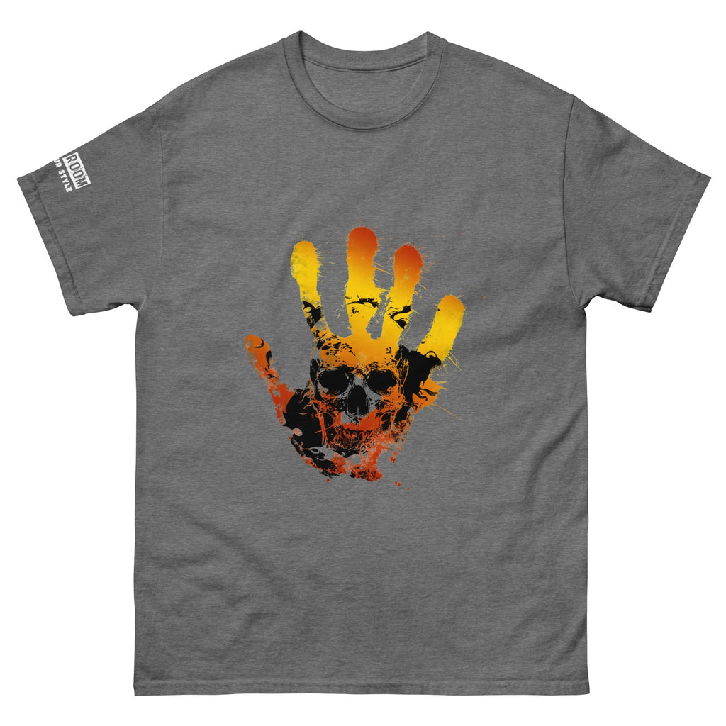 T-shirt biker Hand Skull - The 66 Room