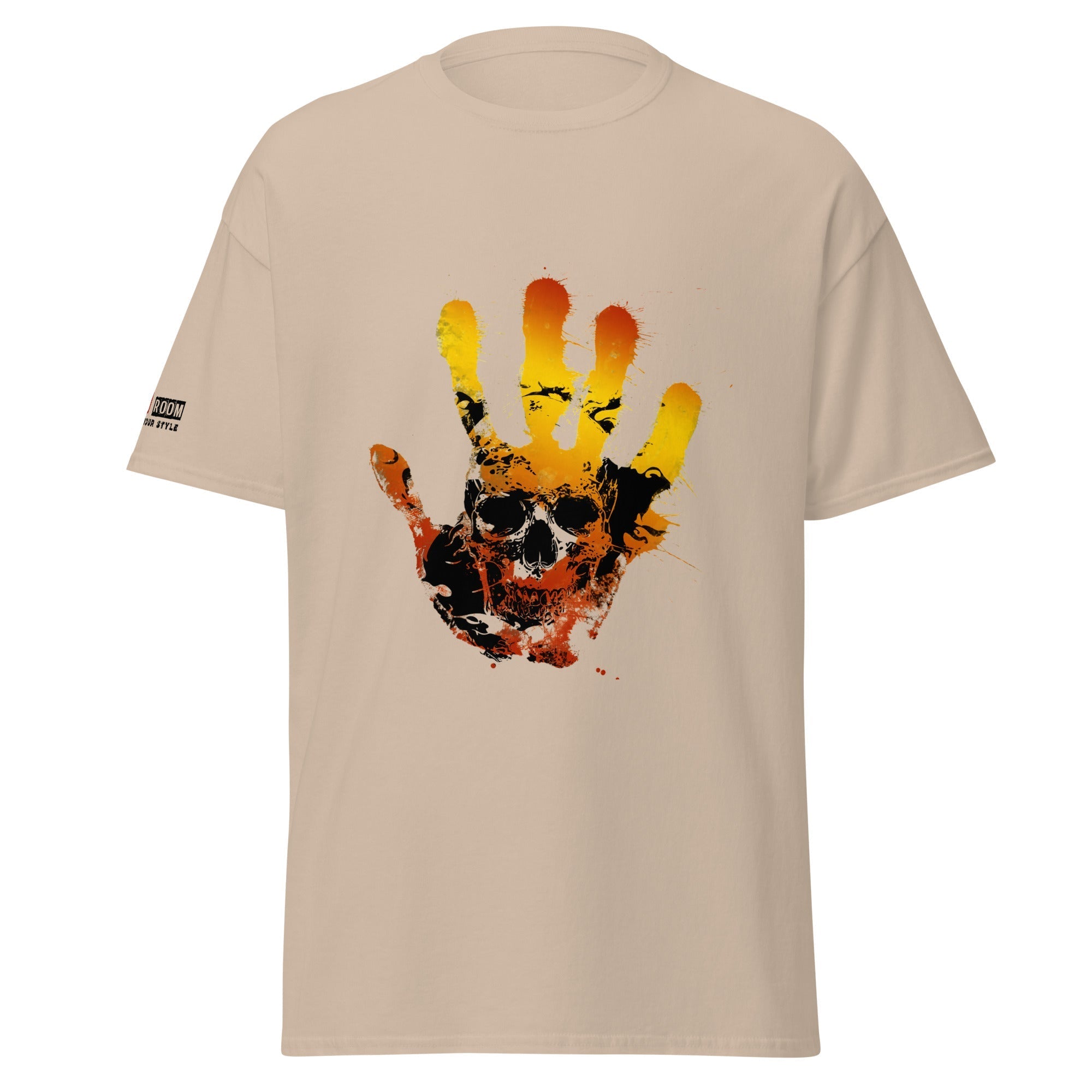 T-shirt biker Hand Skull - The 66 Room