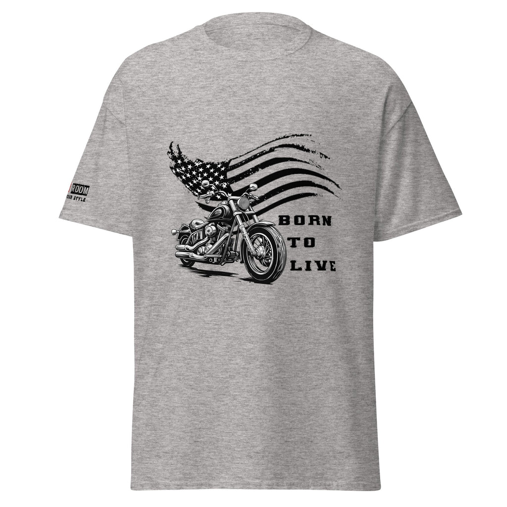 T-shirt biker Born To Live - The 66 Room