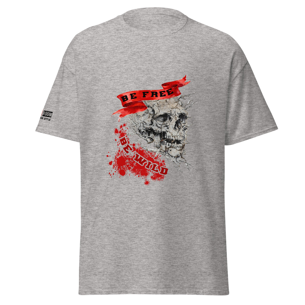 T-shirt biker Be Free Be Wild - The 66 Room