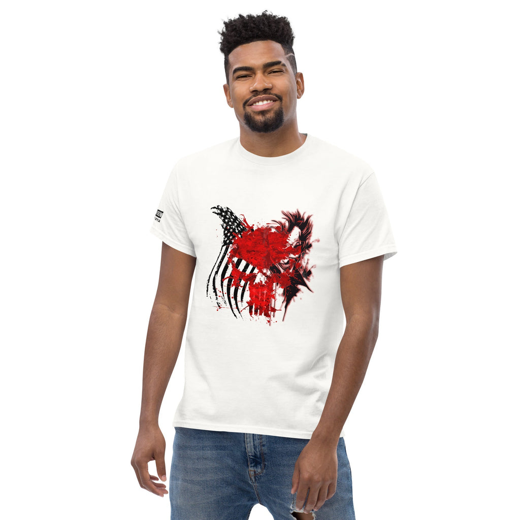 T-shirt biker Punisher Flag Joker - The 66 Room