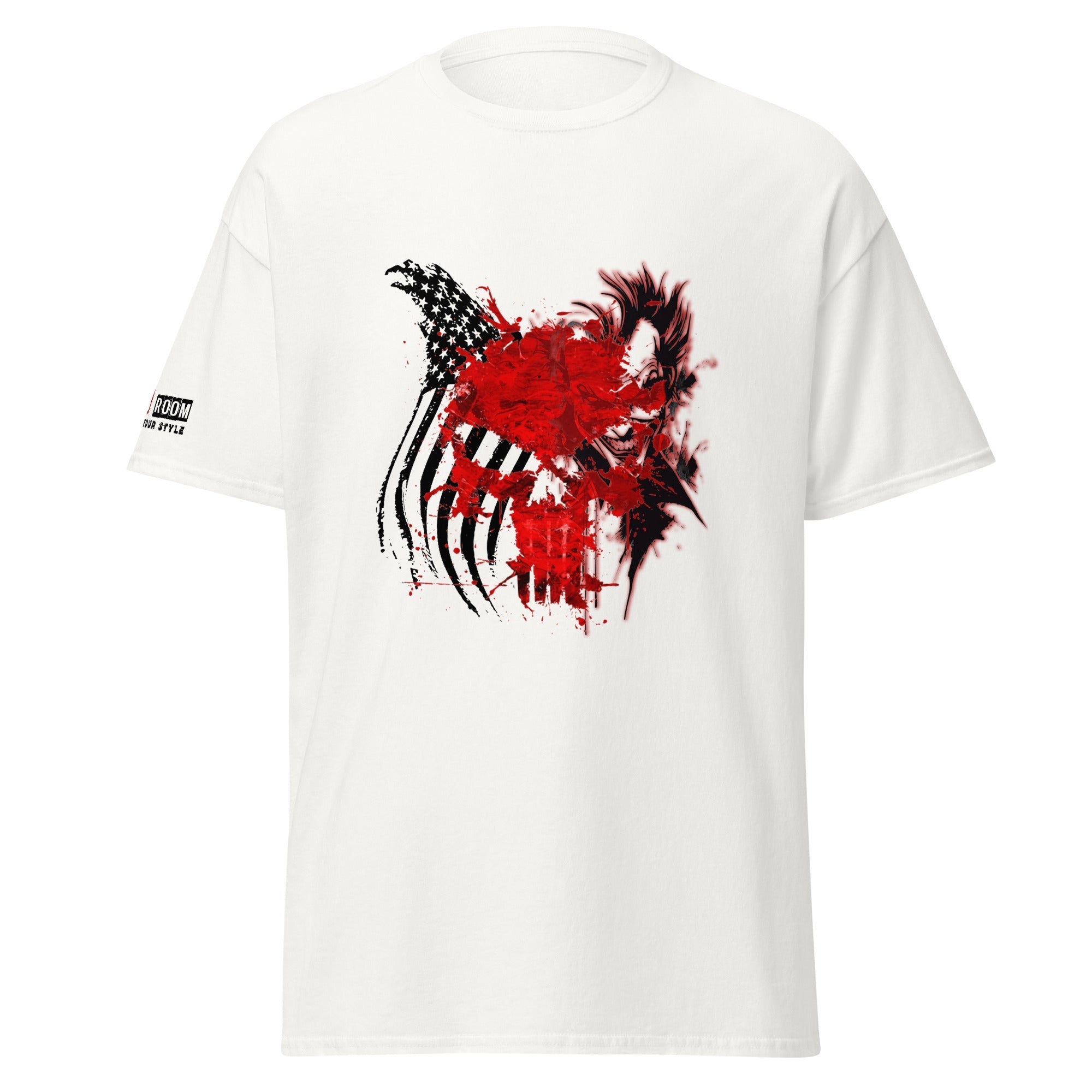 T-shirt biker Punisher Flag Joker - The 66 Room