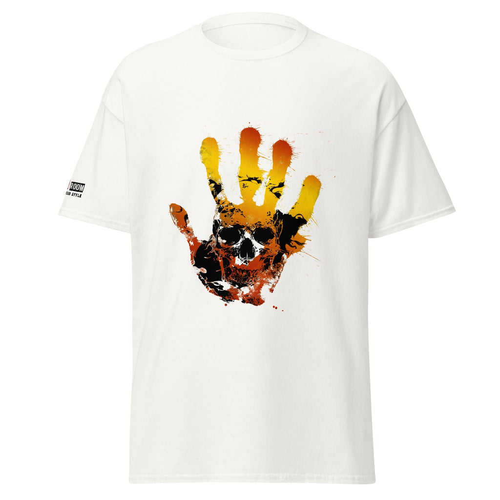 T-shirt biker Hand Skull - The 66 Room