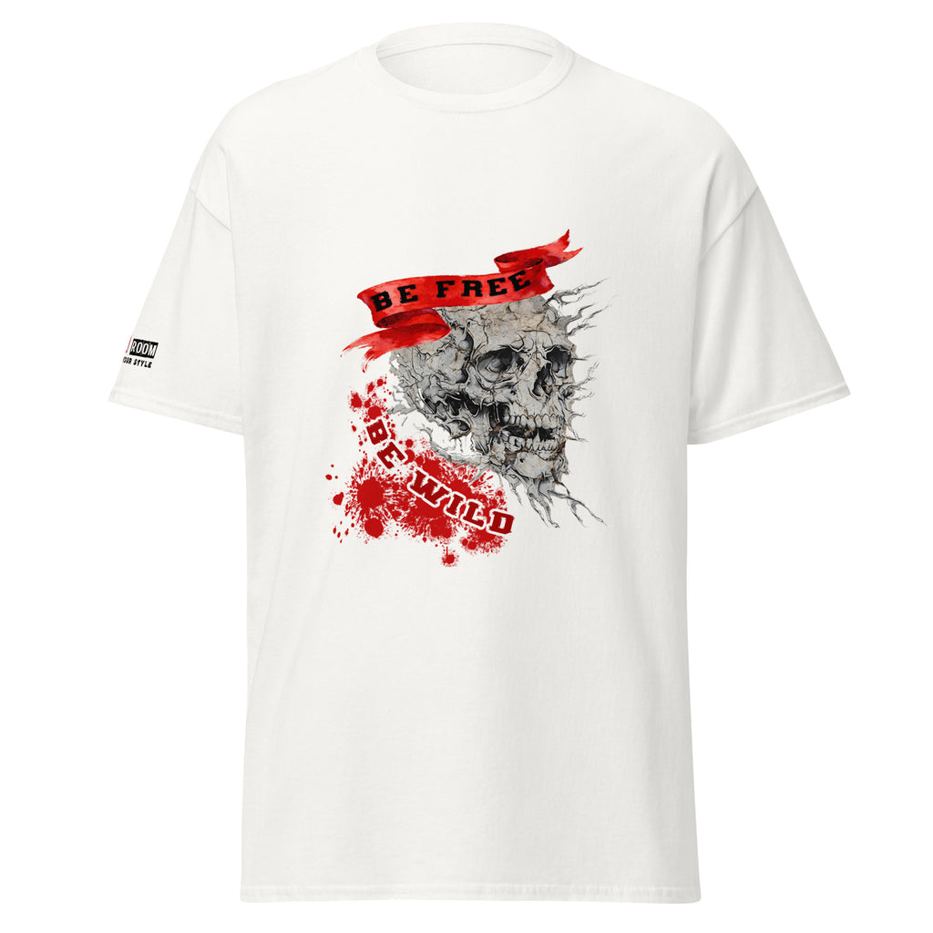 T-shirt biker Be Free Be Wild - The 66 Room