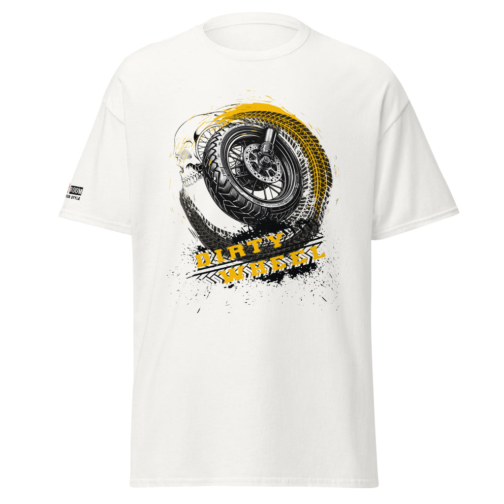 T-shirt biker Dirty Wheel - The 66 Room