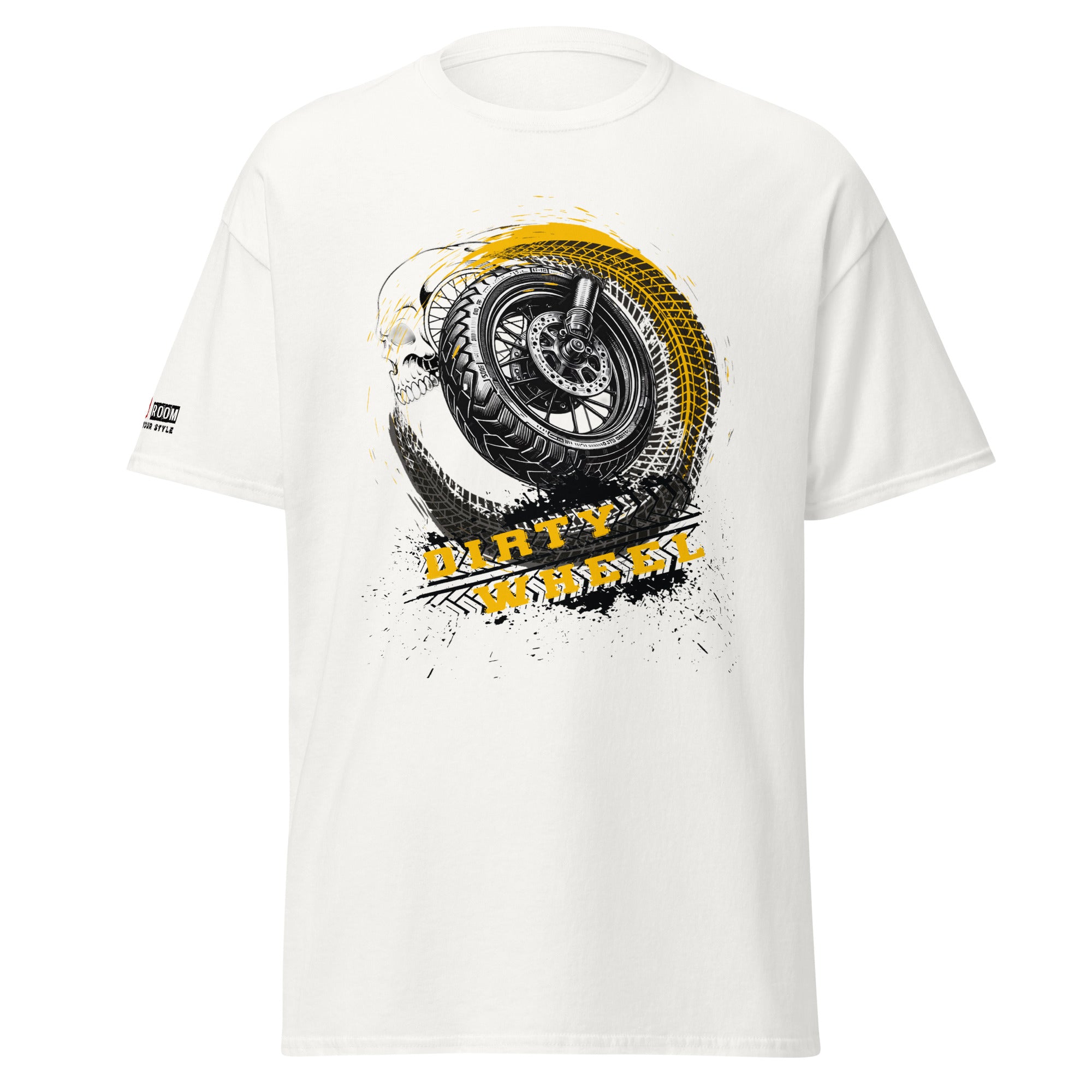 T-shirt biker Dirty Wheel - The 66 Room