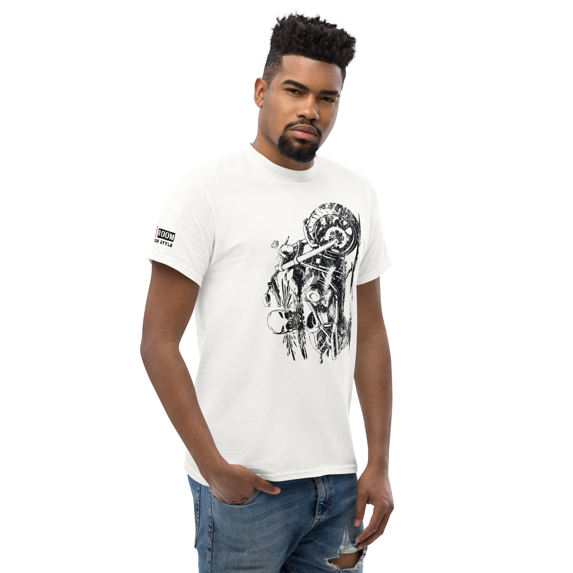 T-shirt biker Dirty Bike - The 66 Room