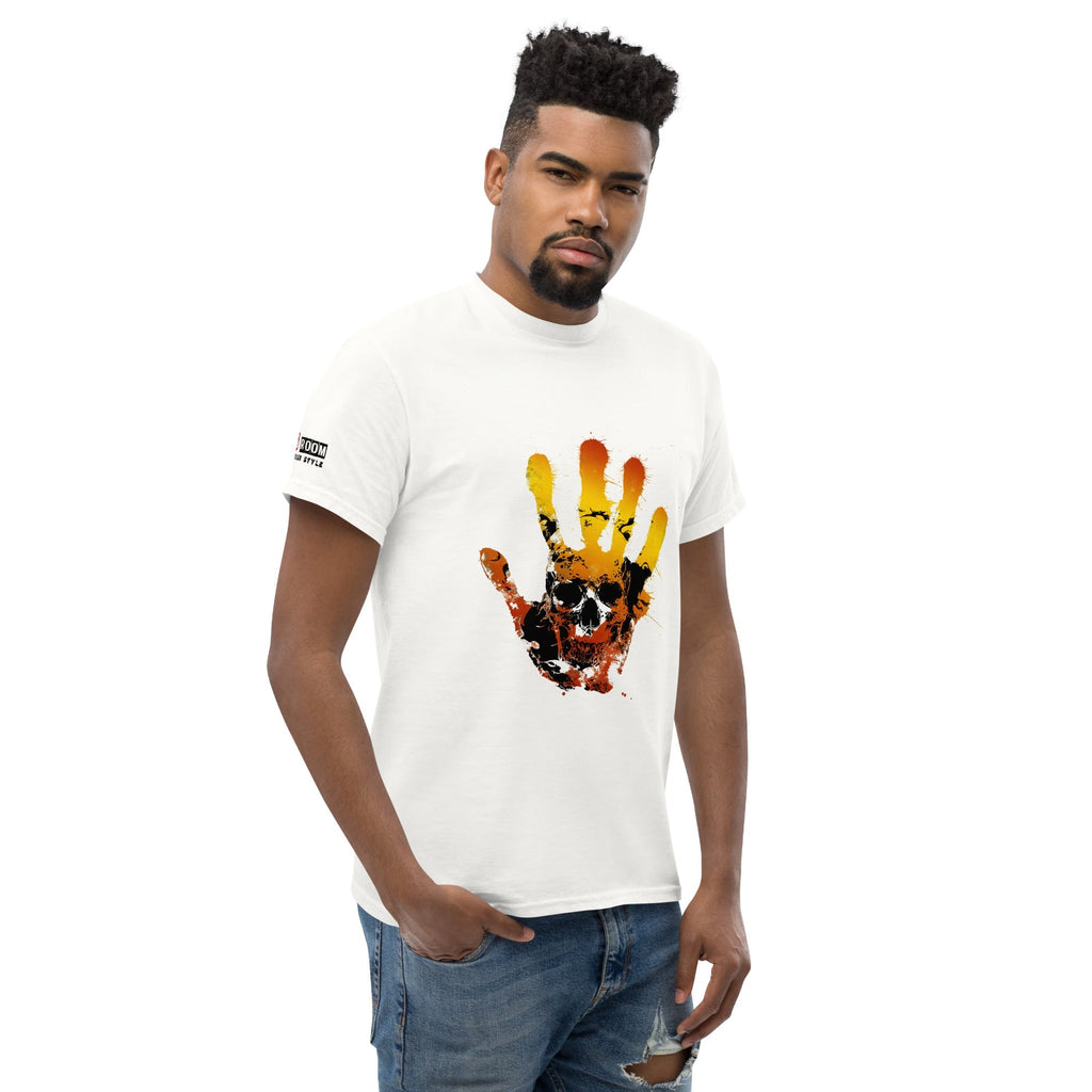 T-shirt biker Hand Skull - The 66 Room