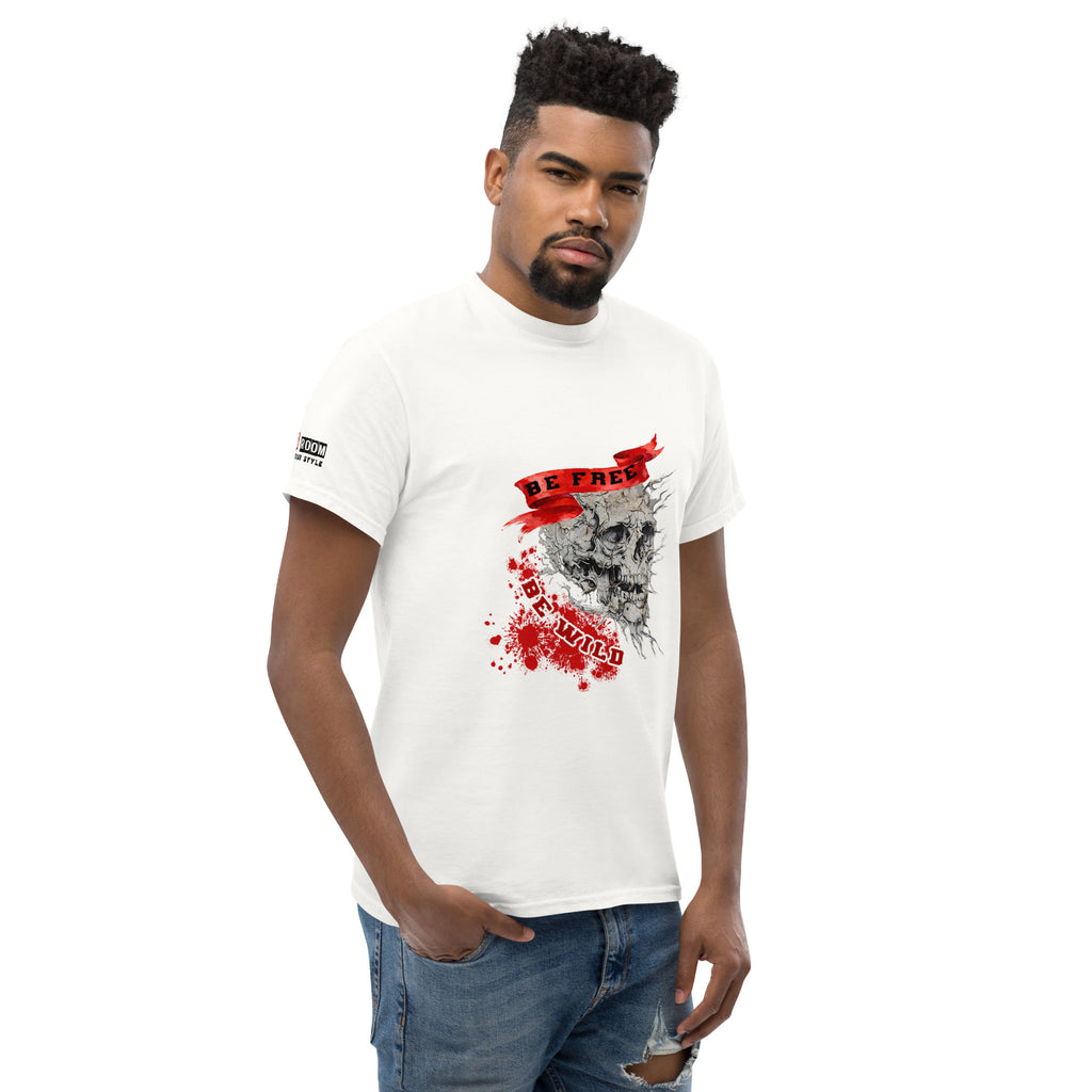 T-shirt biker Be Free Be Wild - The 66 Room