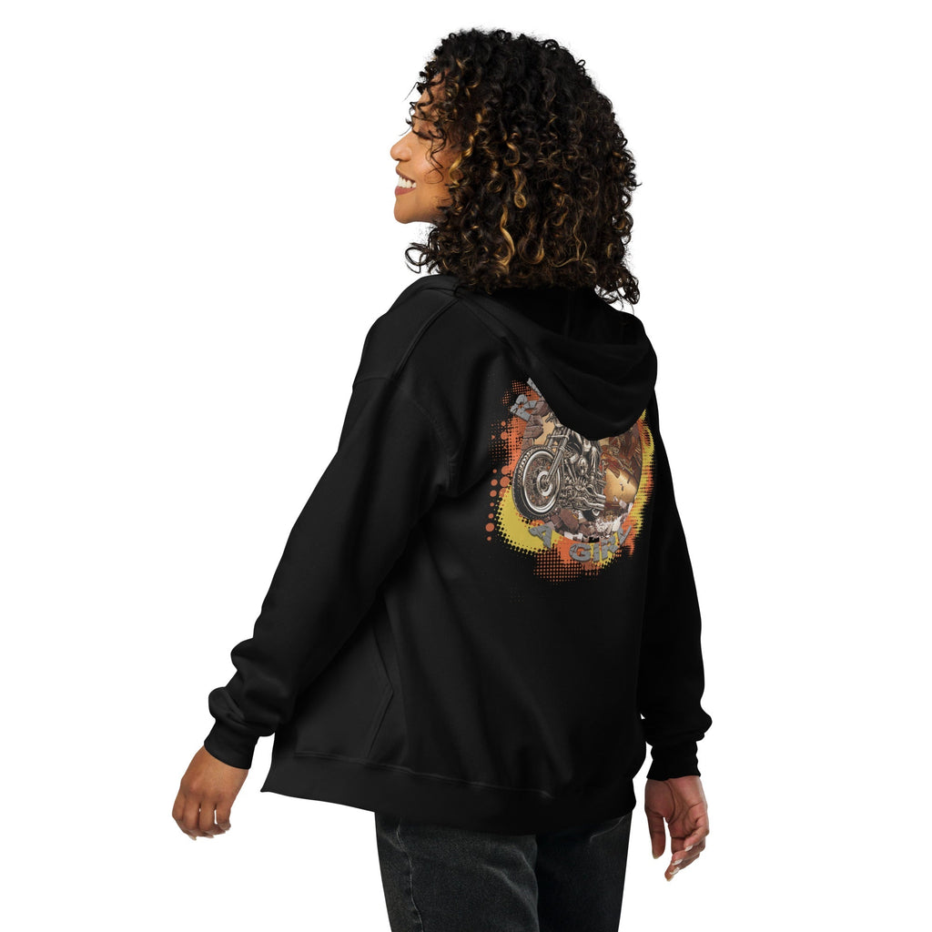 Veste zippée femme Ride Like Girl - The 66 Room