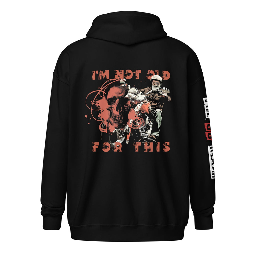 Veste zippée biker I'm Not Old - The 66 Room