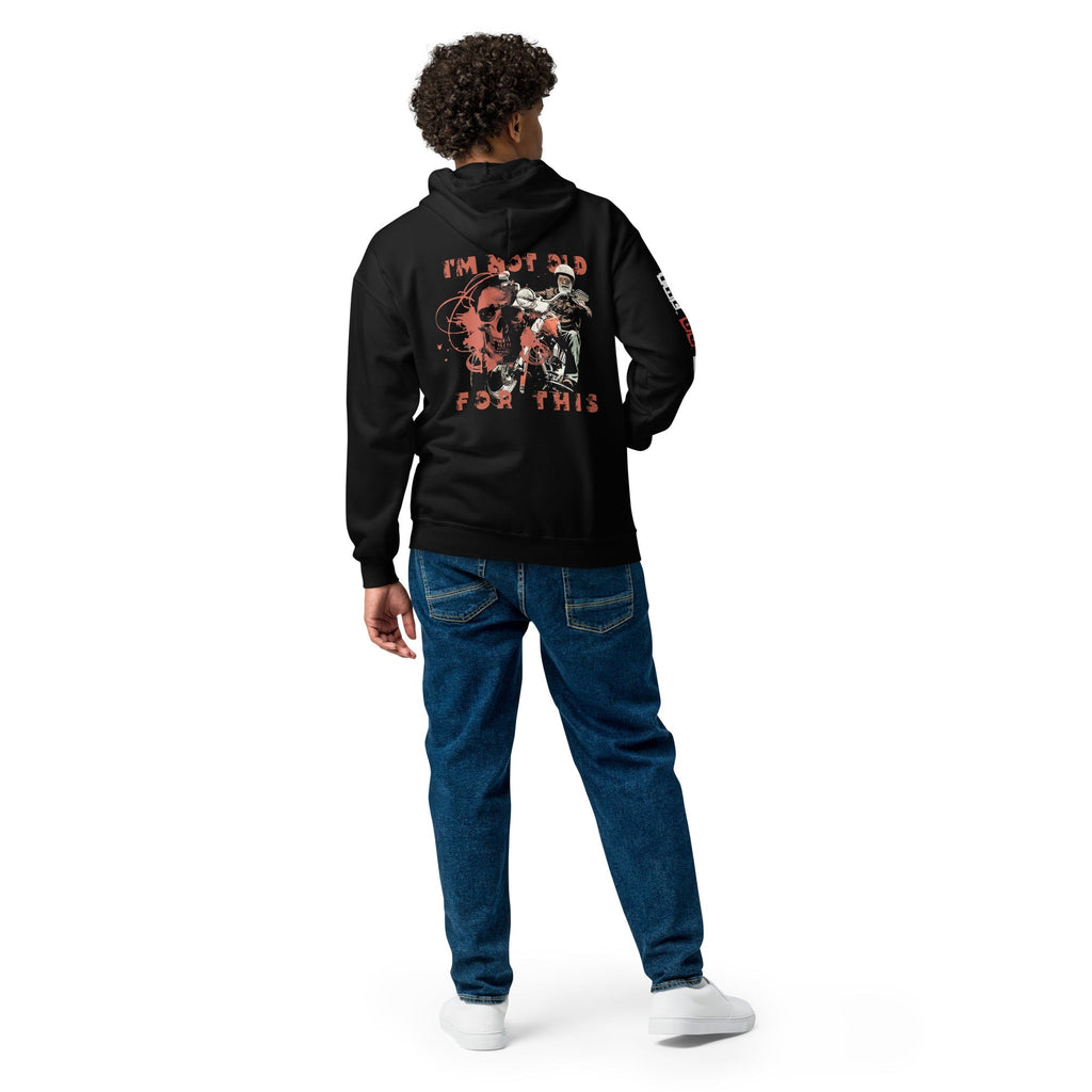 Veste zippée biker I'm Not Old - The 66 Room