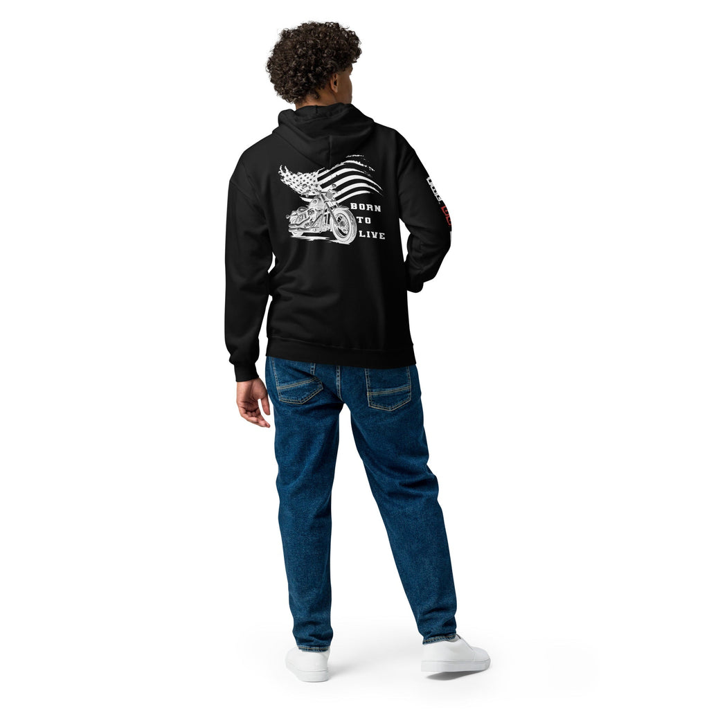Veste zippée biker Born To Live - The 66 Room
