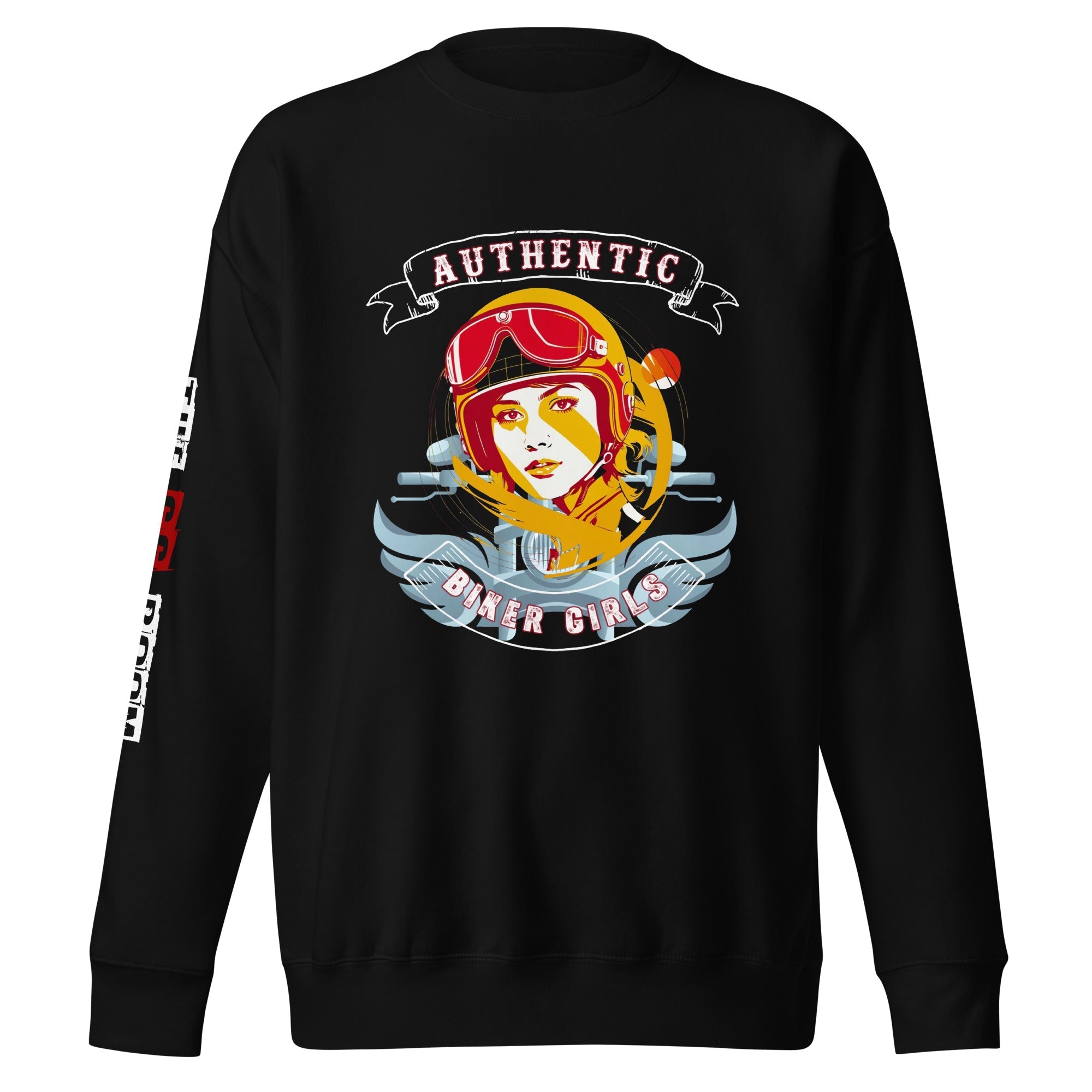 Sweatshirt femme biker Authentic Biker Girls - The 66 Room