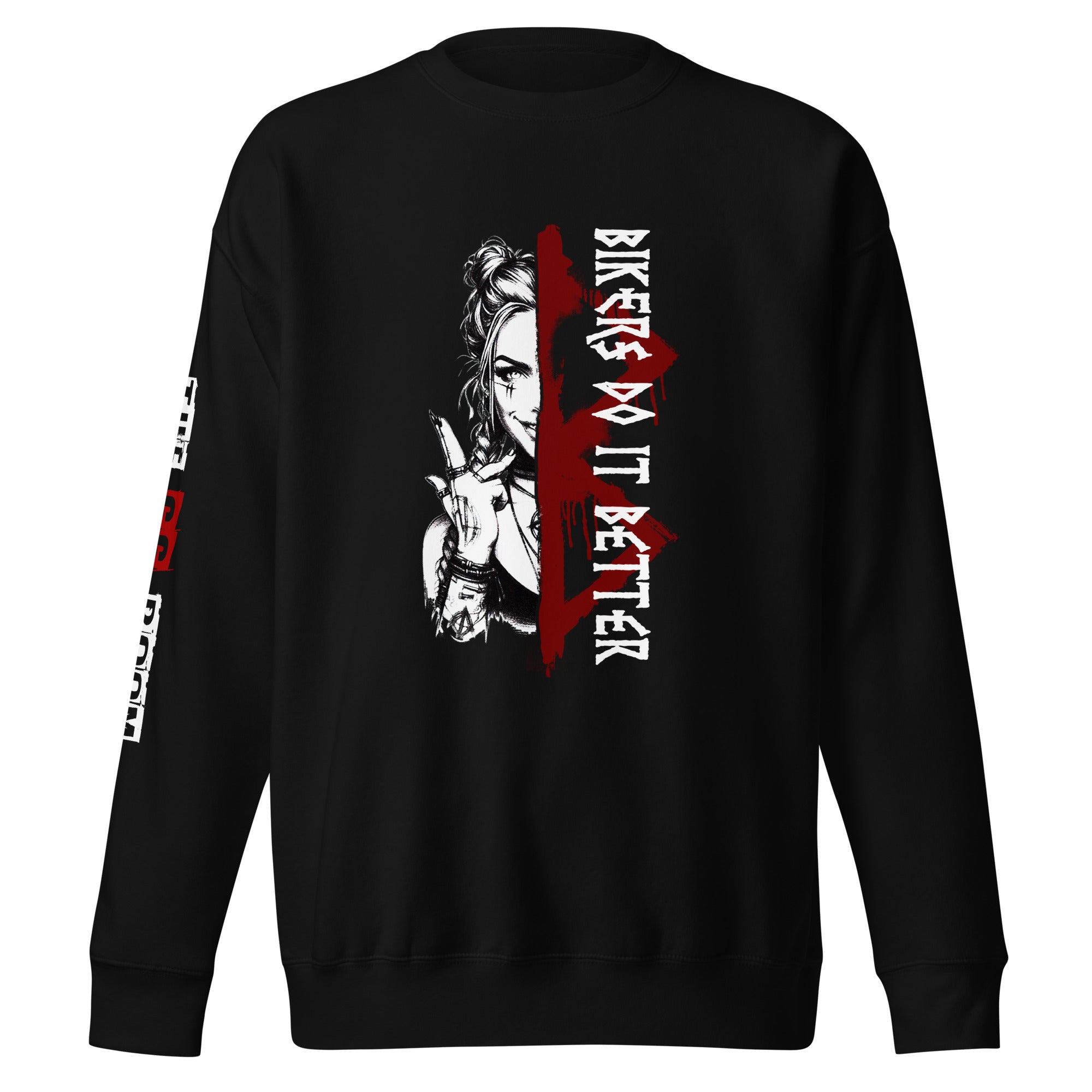 Sweatshirt femme biker Bikers Do It Better - The 66 Room