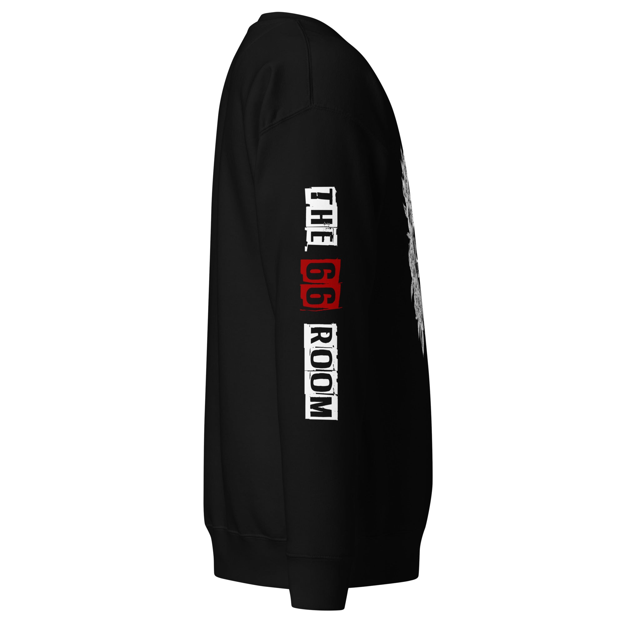 Sweatshirt femme biker Flower Skull 1 - The 66 Room