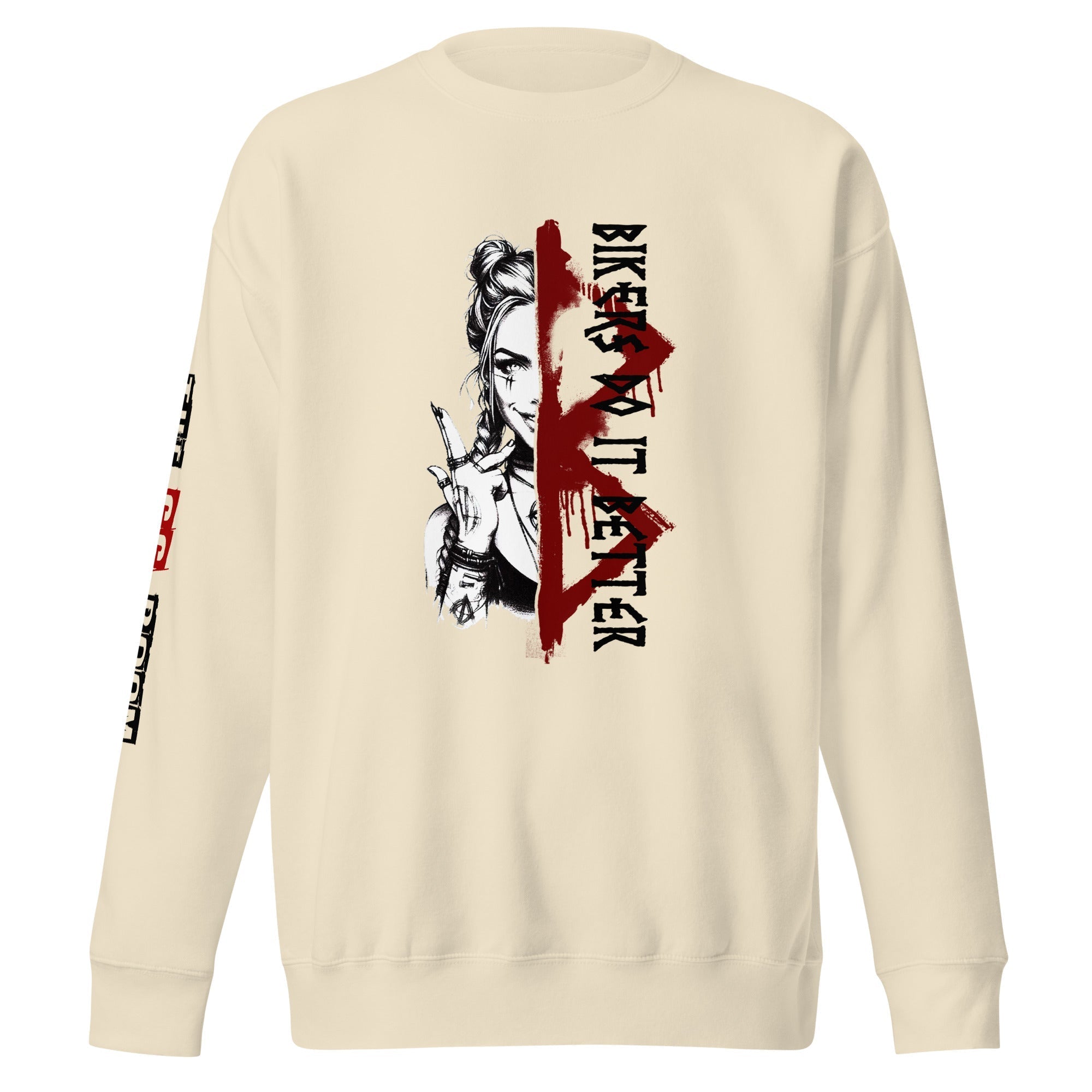 Sweatshirt femme biker Bikers Do It Better - The 66 Room