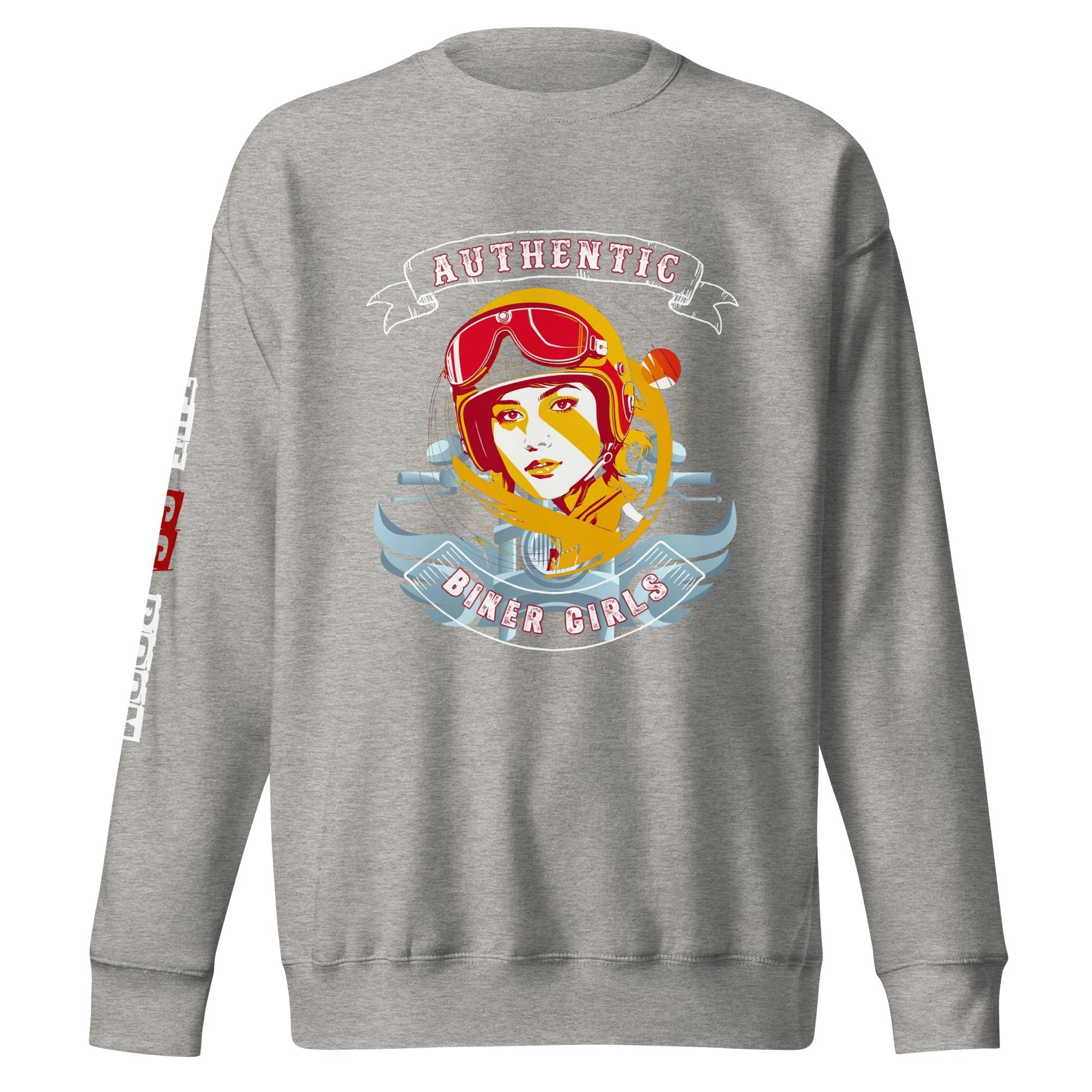 Sweatshirt femme biker Authentic Biker Girls - The 66 Room