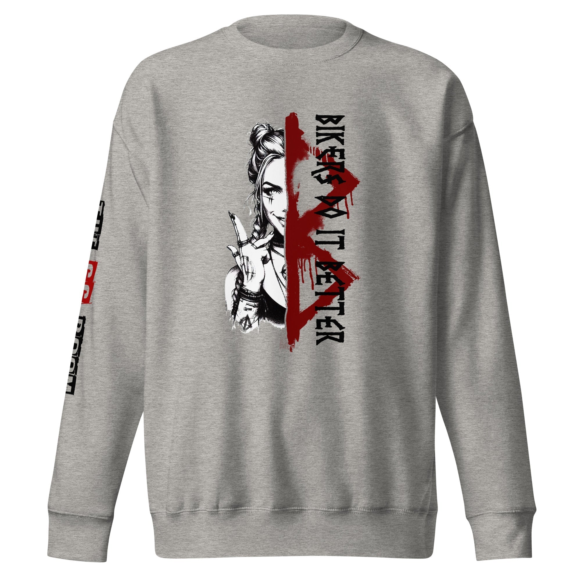 Sweatshirt femme biker Bikers Do It Better - The 66 Room