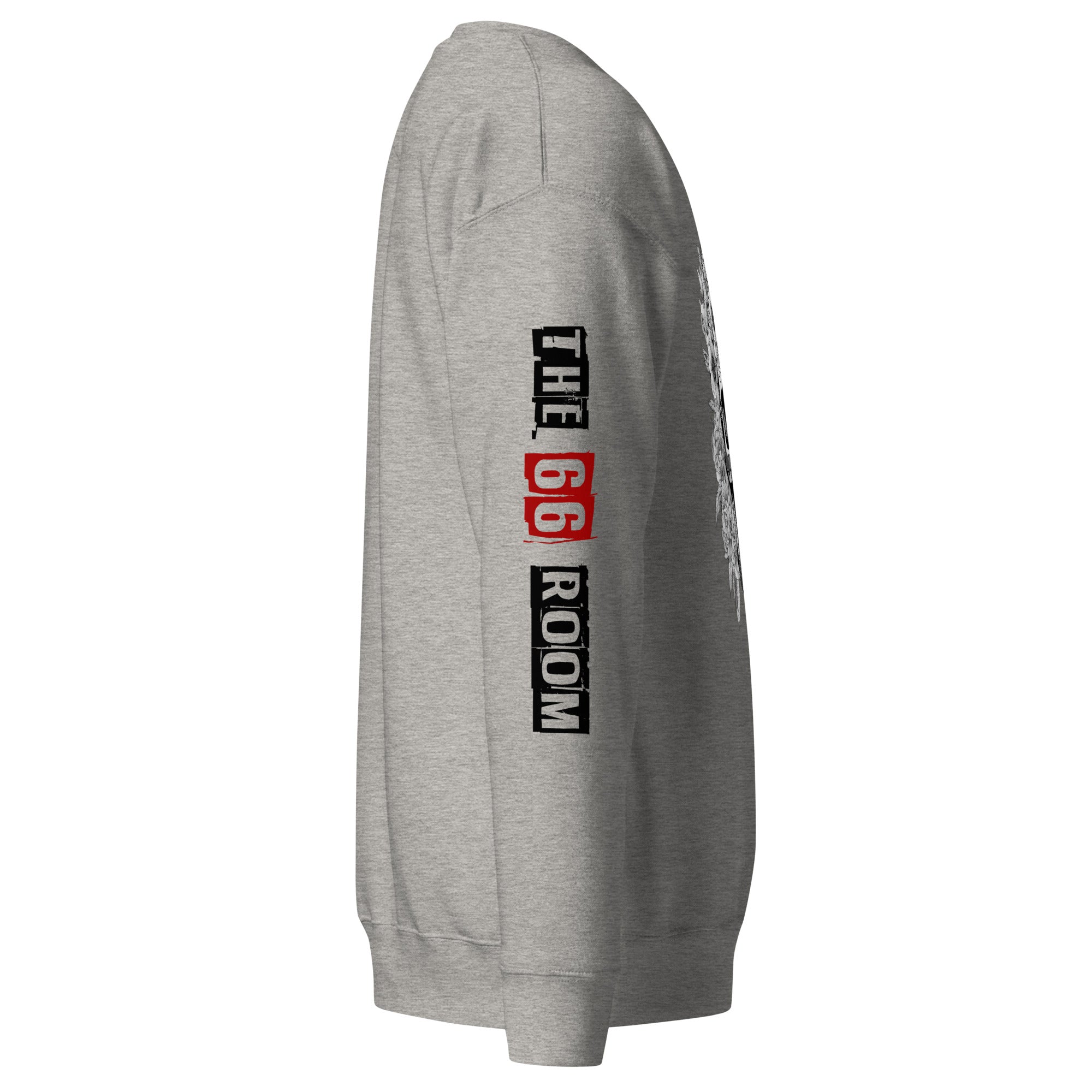 Sweatshirt femme biker Flower Skull 1 - The 66 Room