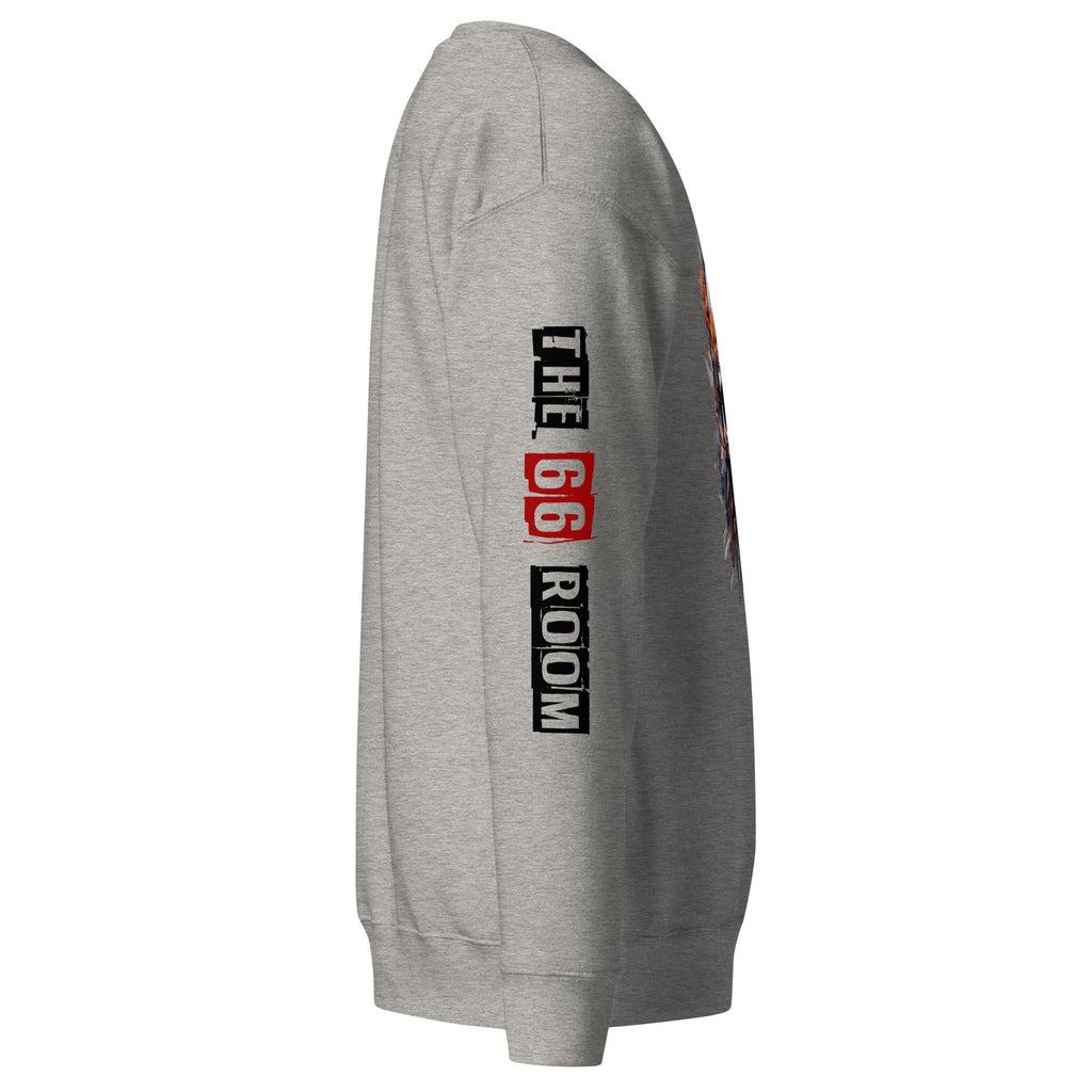 Sweatshirt femme biker Flower Skull 5 - The 66 Room