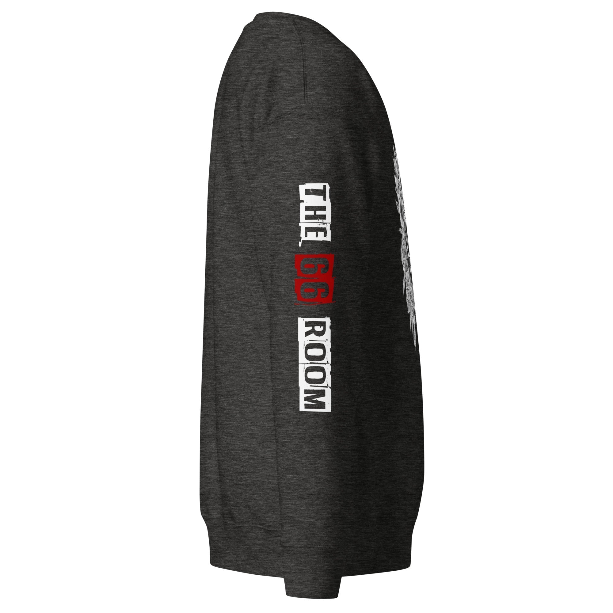 Sweatshirt femme biker Flower Skull 1 - The 66 Room