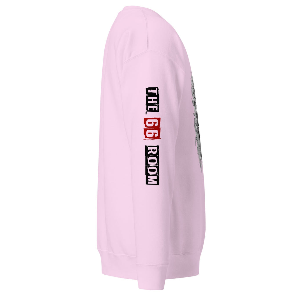 Sweatshirt femme biker Flower Skull 1 - The 66 Room