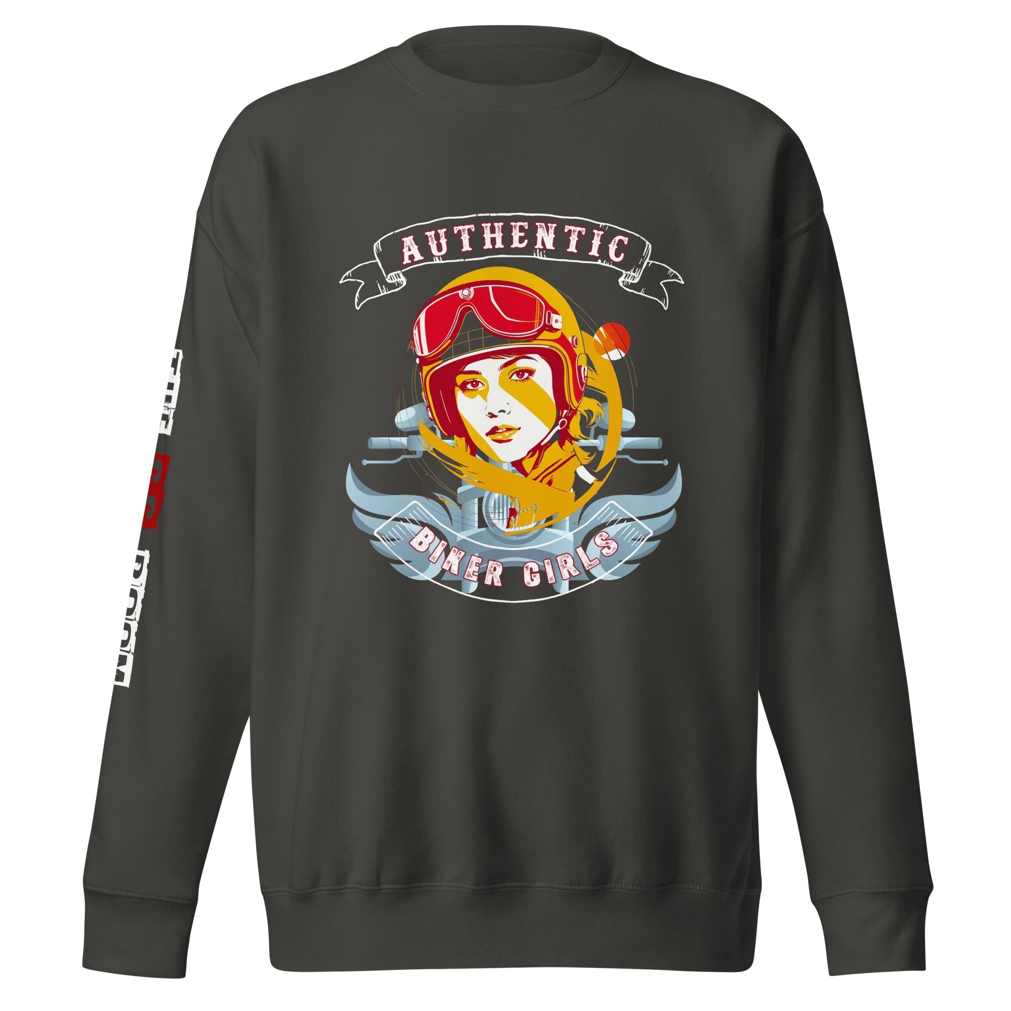 Sweatshirt femme biker Authentic Biker Girls - The 66 Room