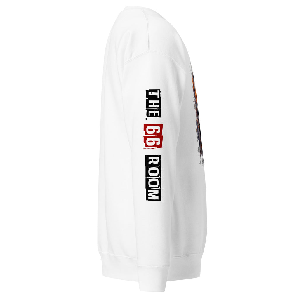 Sweatshirt femme biker Flower Skull 5 - The 66 Room