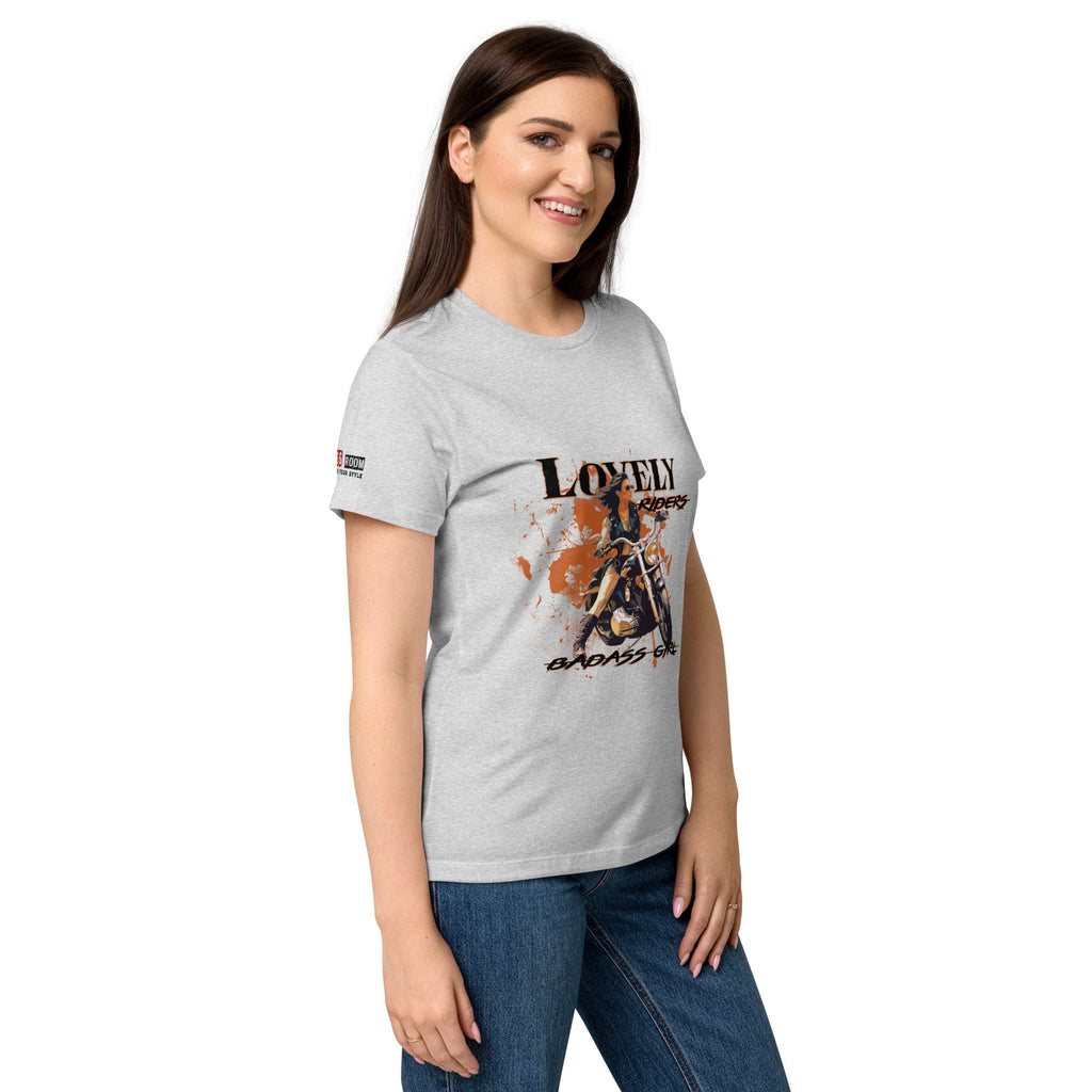 T-shirt femme biker Badass Girl - The 66 Room