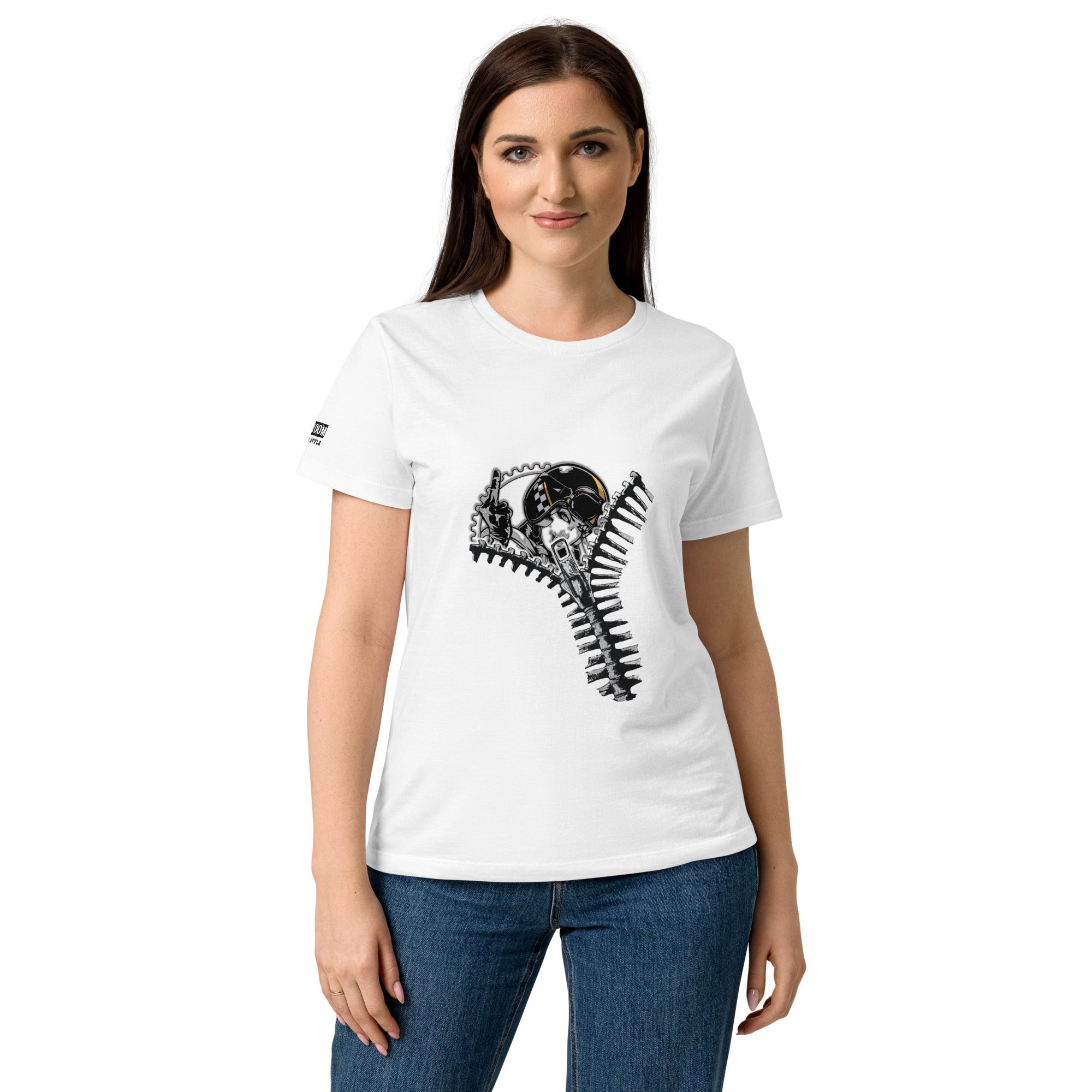 T-shirt femme biker Spine Eclair 1 - The 66 Room