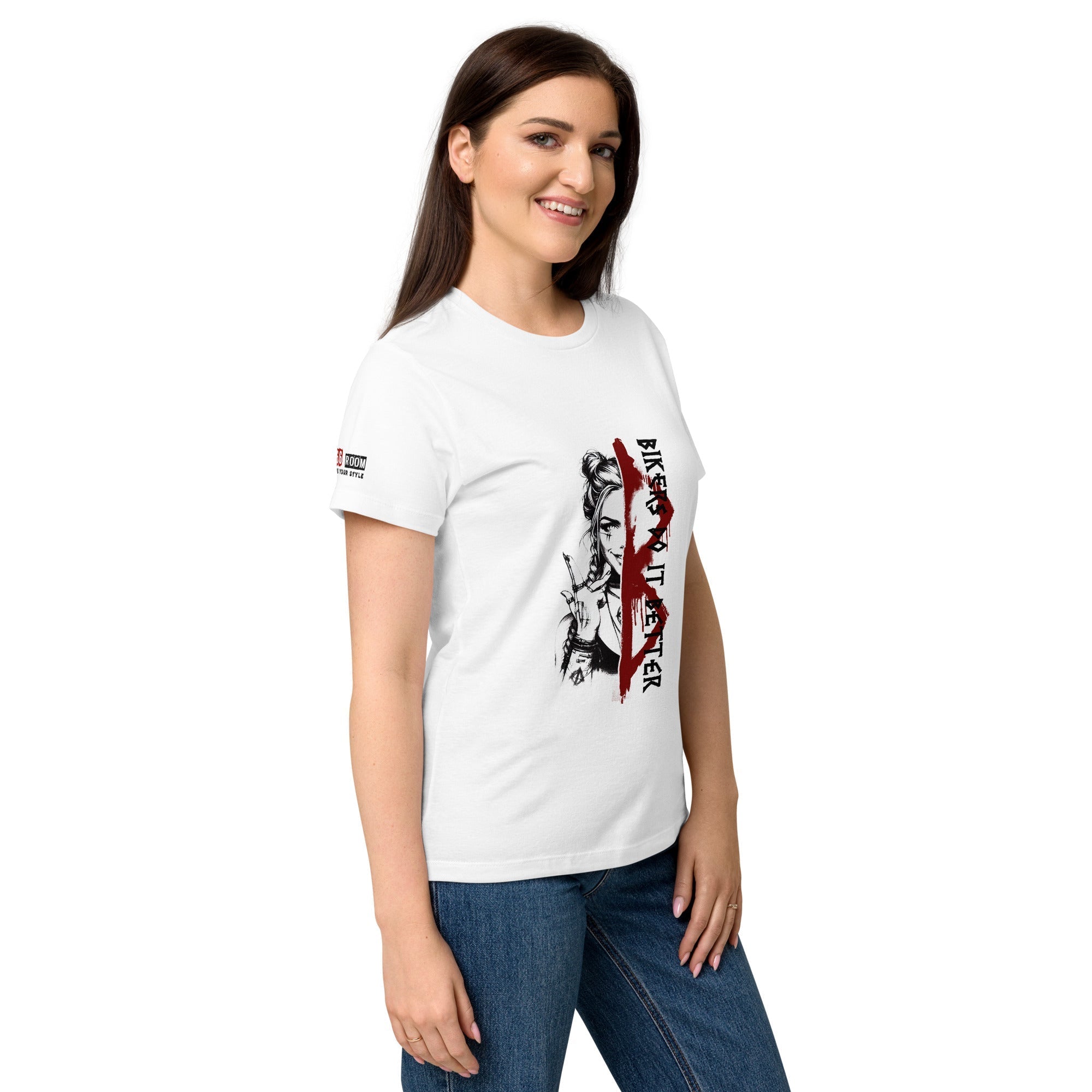 T-shirt femme biker Bikers Do It Better - The 66 Room